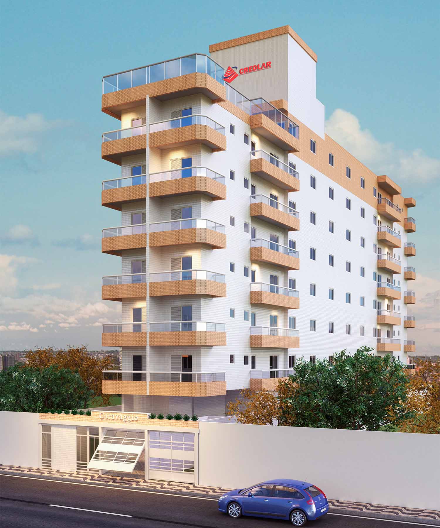 Residencial Caravaggio — Canto do Forte, Praia Grande