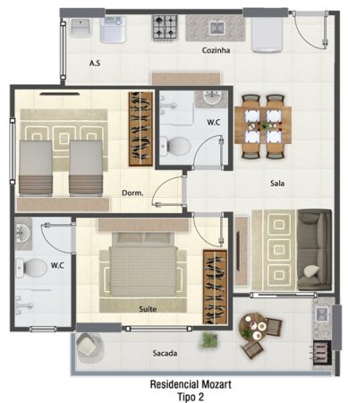 Residencial Wolfgang Mozart — 17
