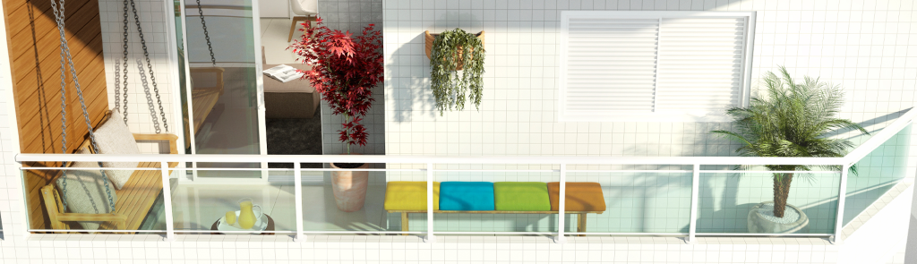 Residencial Leonardo da Vinci — Guilhermina, Praia Grande