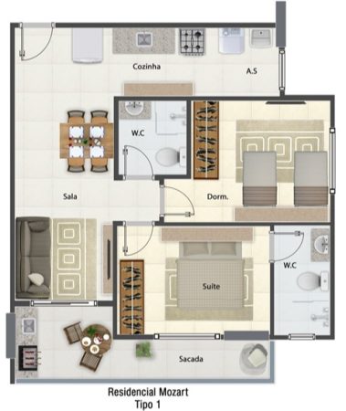 Residencial Wolfgang Mozart — 21