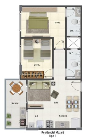 Residencial Wolfgang Mozart — 19