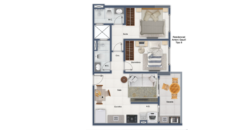 Residencial Antoni Gaudí — 16