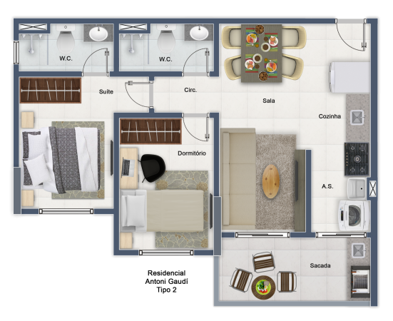 Residencial Antoni Gaudí — 19