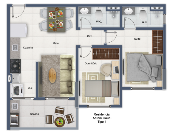 Residencial Antoni Gaudí — 18
