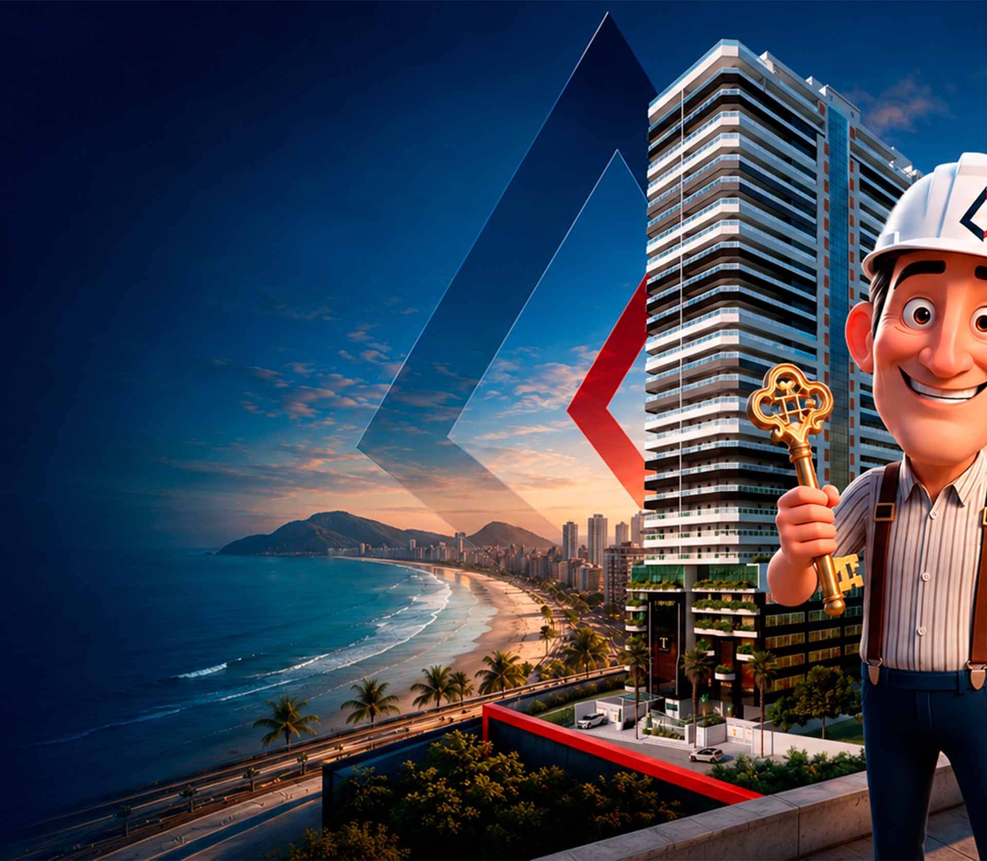 Empreendimento Credlar no litoral paulista